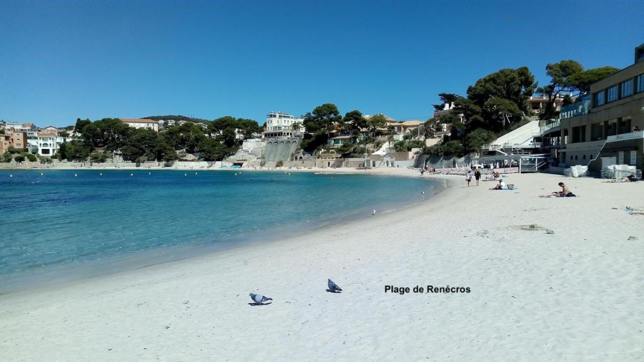 Rez-De-Villa Proche De La Mer - Villa Temana Saint-Cyr-sur-Mer Bagian luar foto